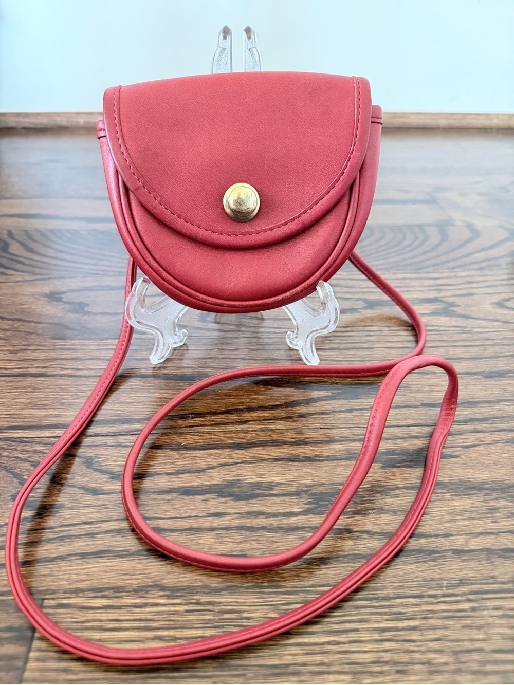 Vintage Coach 9826 Mini Belt Bag - Red